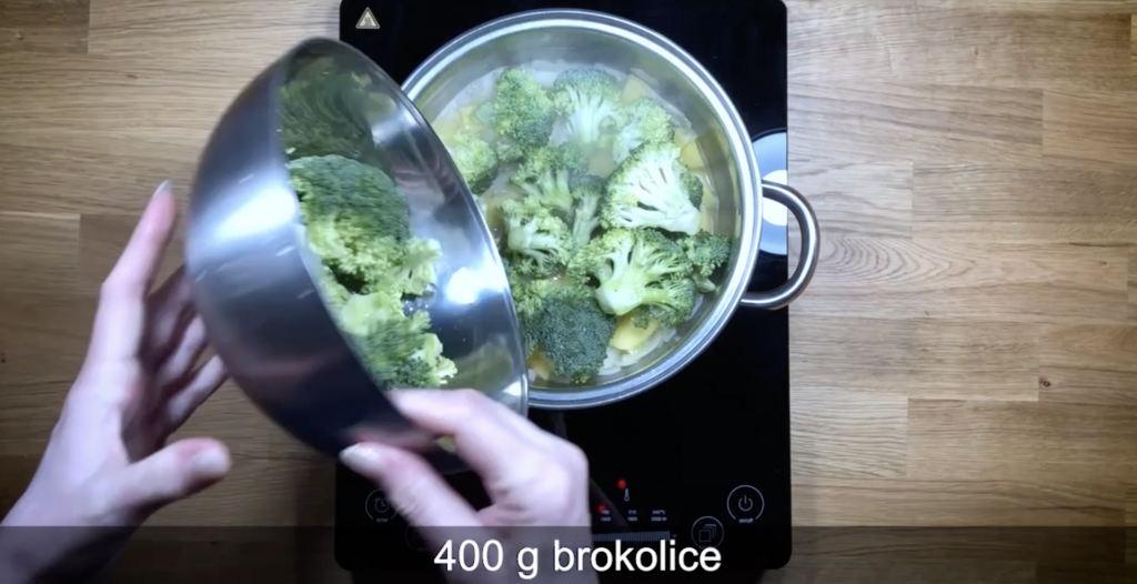brokolicova polievka krok č. 7