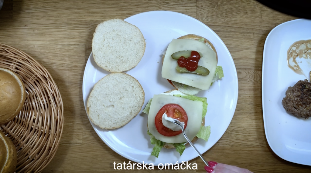 domáci burger krok č. 23