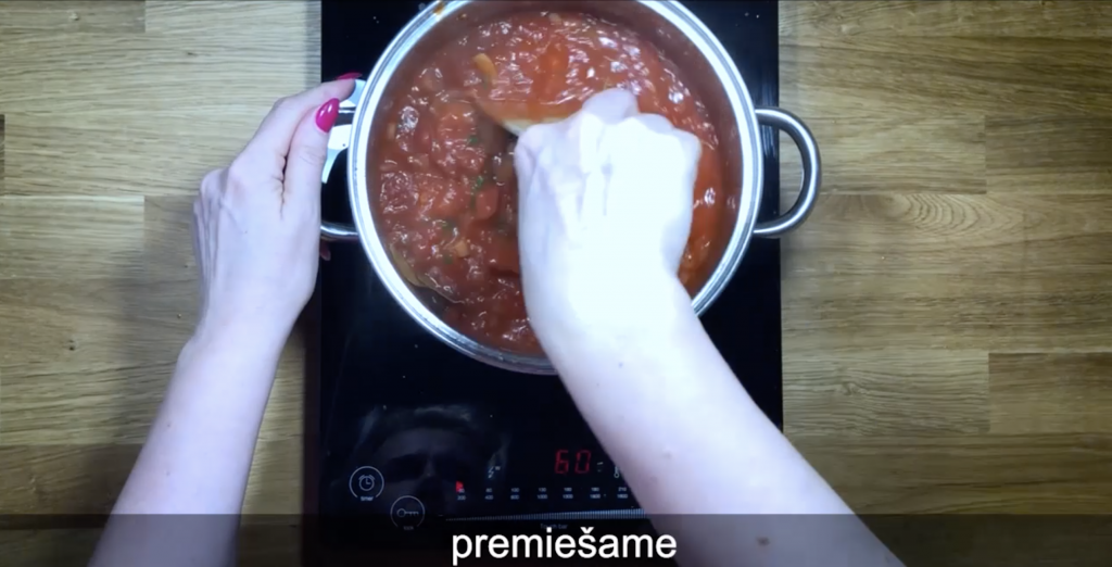 paradajková polievka krok č. 11