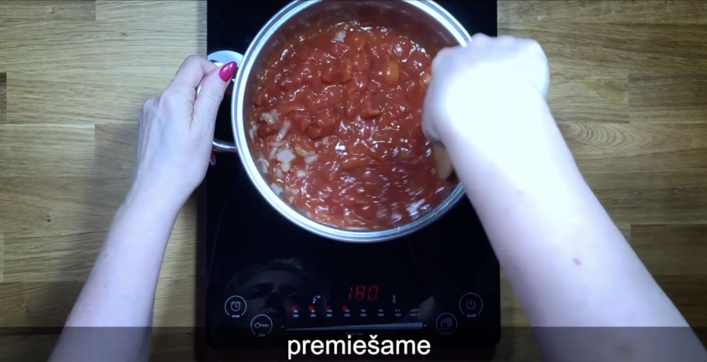 paradajková polievka krok č. 5