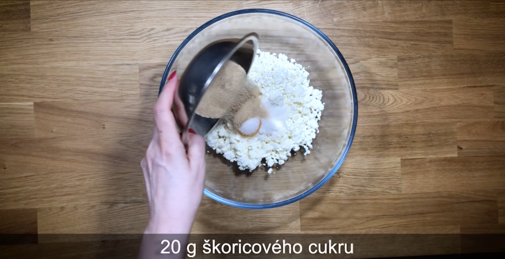 tvarohové pečivo z lístkového cesta krok č. 3