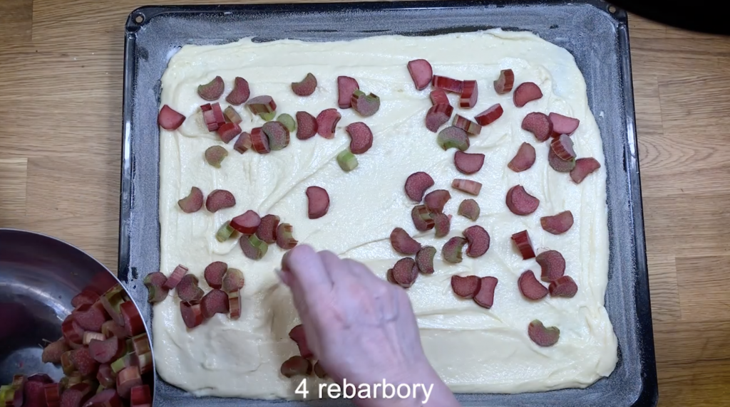 rebarborový koláč krok č. 13