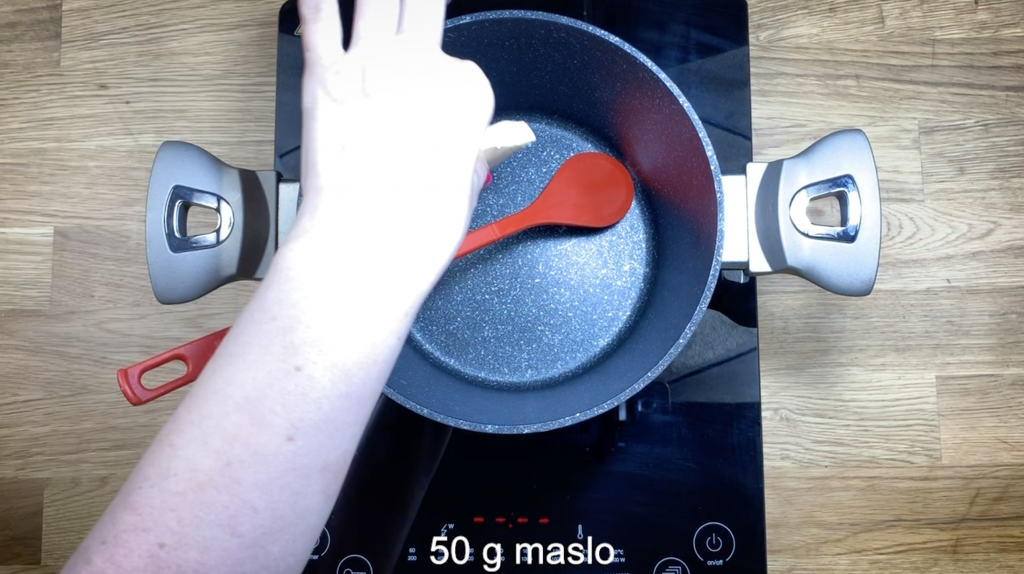 hrašková polievka krok č. 1
